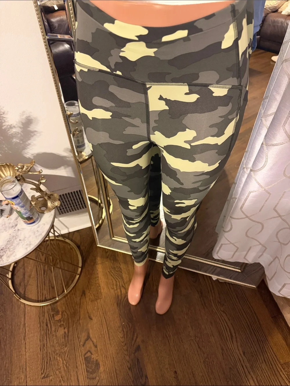 lululemon athletica Green Camo High-Waist Leggings